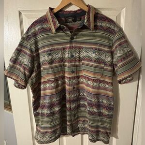 Ralph Lauren Double RL Multicolor Patterned Men's Shirt
